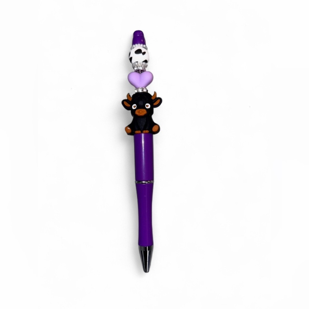 Brand New Women’s Silicone Beaded Ball Point Pen - Picture 3 of 4